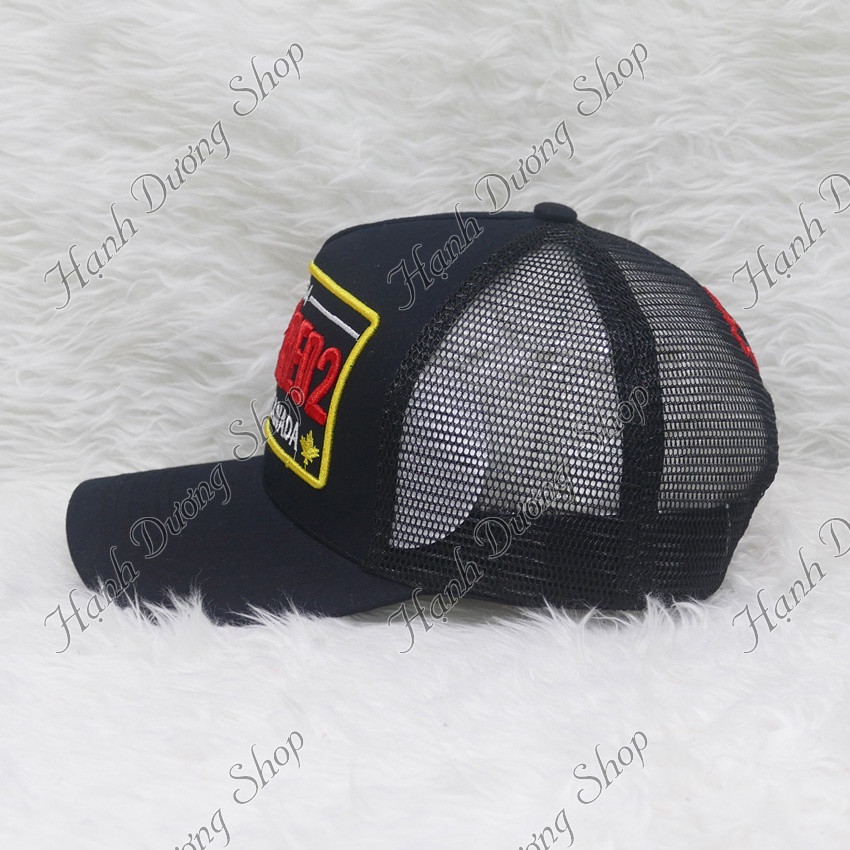 Mũ kết lưới thêu chữ đẹp mắt phong cách thời trang phù hợp cả nam lẫn nư