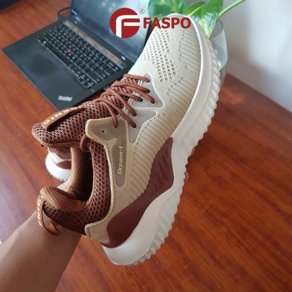 f Tết Xả [XẢ KHO] Giày thể thao nam loại cao cấp FASPO 011 (Màu Nâu) . ^ new2021 ` * ◦ ₜ . d