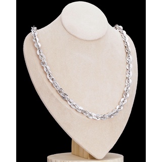Dây chuyền nữ bạc đẹp kiểu dáng dây phụng dập máy JK Silver