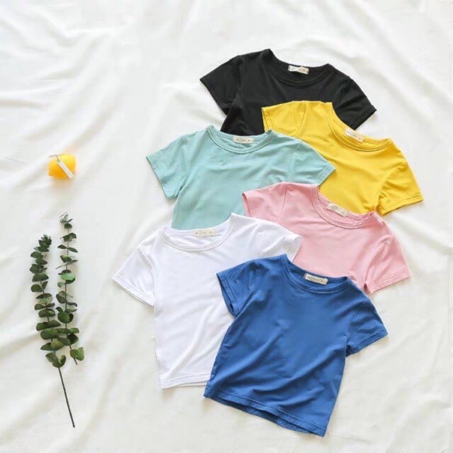 Áo cộc tay cho bé sét 10 áo