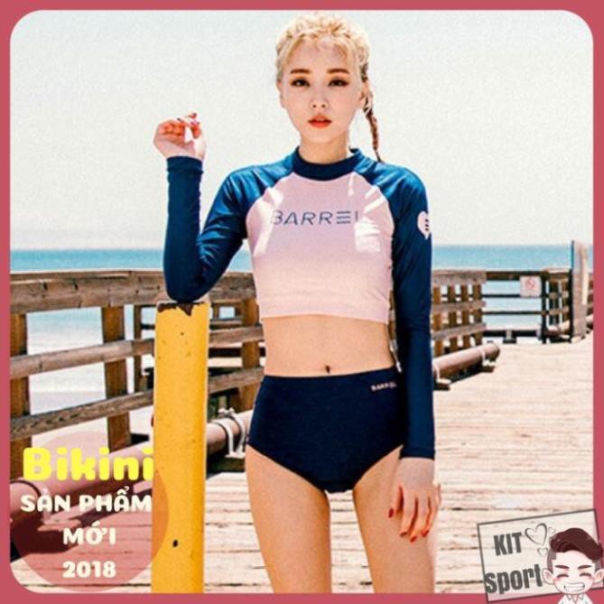 Bộ Đồ bơi đi tắm biển nữ Bikini 2 mảnh (Set Áo dài croptop và quần lót) AO1714 - Cửa Hàng Nam Ken Sport ྇ ' ྇