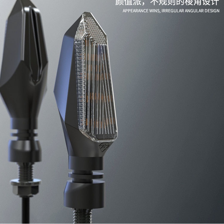 Xi Nhan Spirit-Beast L15 Hàng Xịn Gắn Moto, Xe Máy [ 1 Đôi ]
