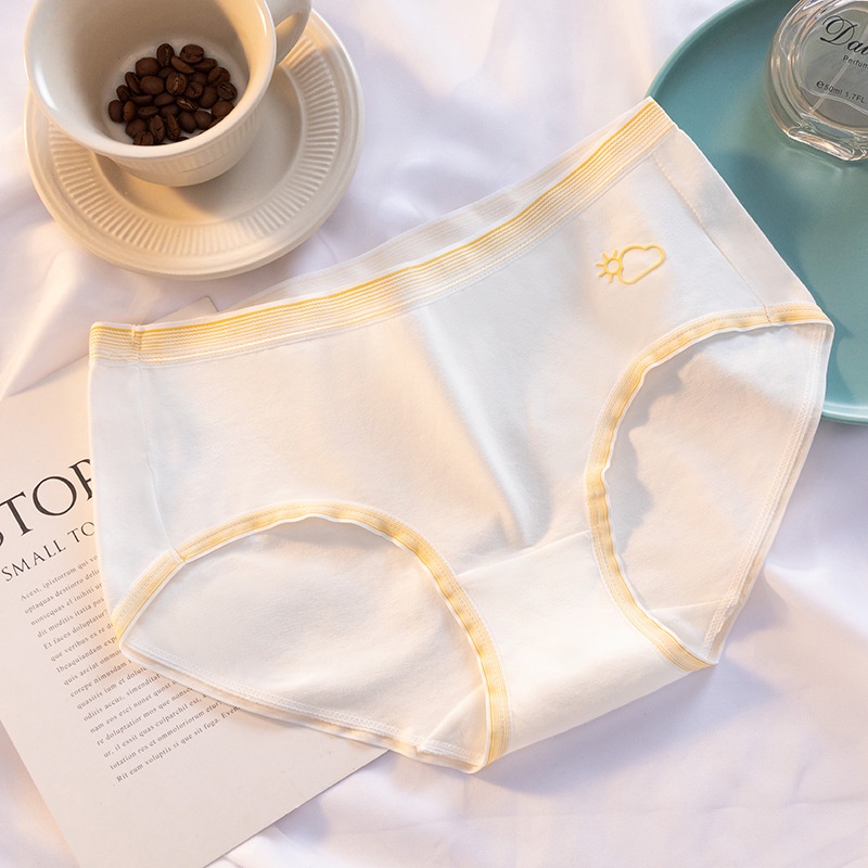 Quần Lót cotton Không Đường May Thoáng Khí Cho Nữ