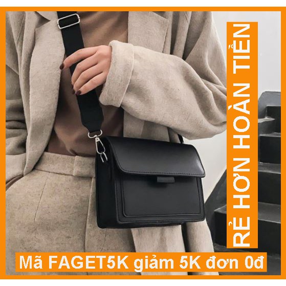 [Túi đeo chéo nữ] [QUÀ TẶNG LÀ DÂY BUỘC TÓC] TÚI XÁCH NỮ_TÚI ĐEO CHÉO DÂY RỘNG PHONG CÁCH Hàn Quốc_TX11_04