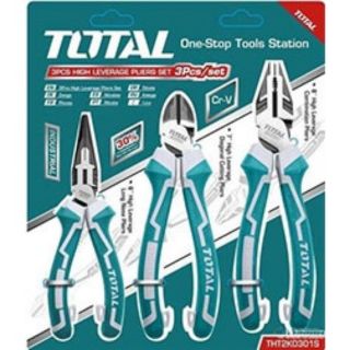 Bộ 3 kềm răng , cắt và nhọn cao cấp total tht2k0301s