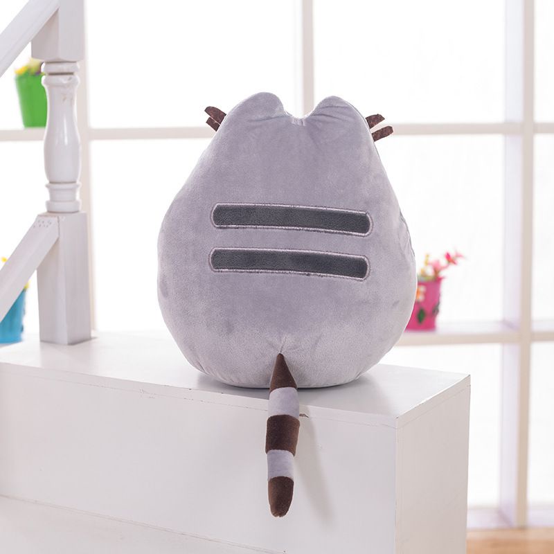 Gối Ôm Mềm Mại Hình Chú Mèo Pusheen, Bánh Quy, Bánh Quy