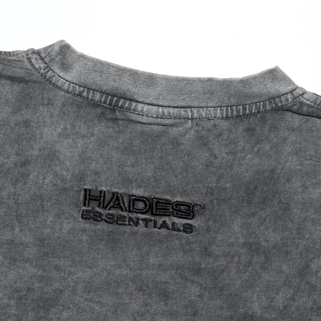Áo Thun Tay Lỡ Unisex BASIC WASHED 100% Cotton - HADES Brand Chính Hãng | BigBuy360 - bigbuy360.vn