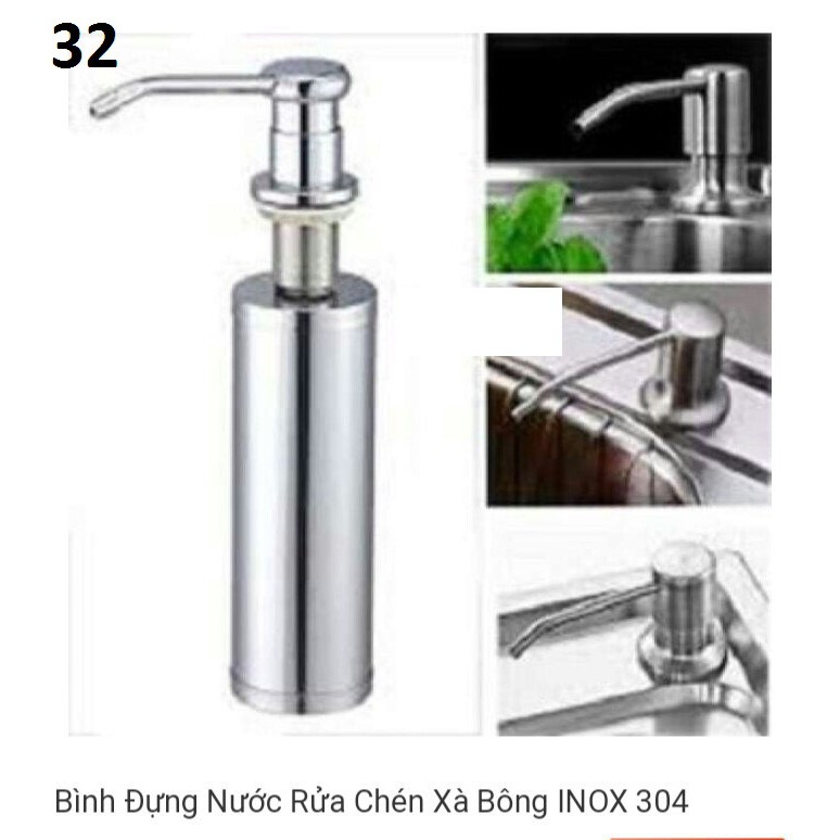 Bình đựng nước rửa bát gắn chậu HN32