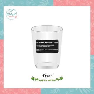 Cốc trang trí, phụ kiện phối cảnh chụp hình - Size 6x8,5cm (3 mẫu - GIAO NGẪU NHIÊN)