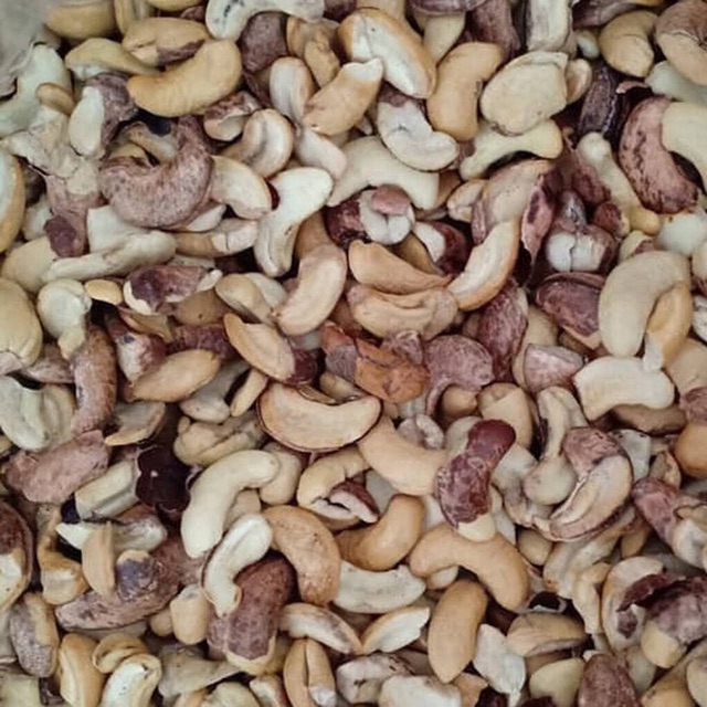 1Kg hạt điều bể đôi rang muối Bình Phước hàng loại 1