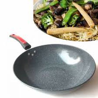 Chảo sâu lòng vân đá 32cm hàng nhập khẩu