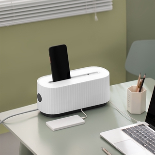 Hộp đựng ổ cắm điện tản nhiệt sức chứa lớn dùng để bàn