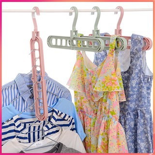 Combo 5 Chiếc Móc Quần Áo Đa Năng 9 Lỗ