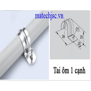 Đai ôm 1 cạnh đỡ mặt bàn ống phi 27, 28