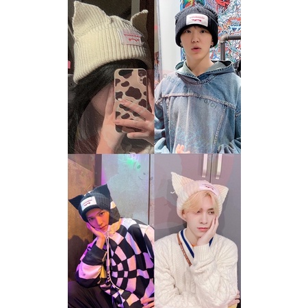 MŨ LEN MÈO - CHEAPMOMENT NCT DREAM JISUNG, HOSHI SEVENTEEN, TAEYONG NCT 127, HENDERY WAYV