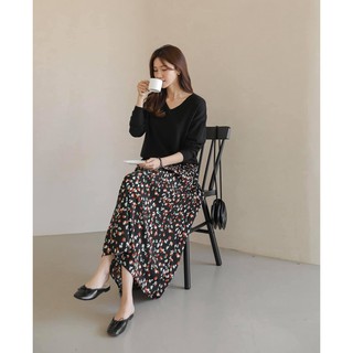 Chân váy Art Hàn Quốc | Korea Art Pleats Skirt