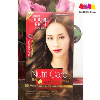 [Chính Hãng_Double Rich] Thuốc nhuộm tóc Double Rich.
