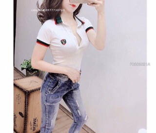 Áo phông cổ guc