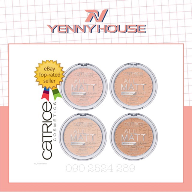 Phấn Phủ Catrice All Matt Plus Shine Control Powder