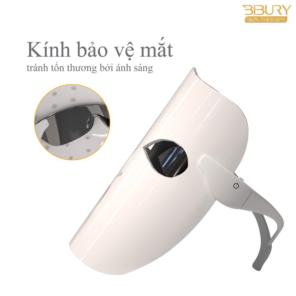 Mặt Nạ Ánh Sáng Dưỡng Trắng, Hỗ Trợ Giảm Mụn, Chống Lão Hóa Da Bibury Skin Therapy