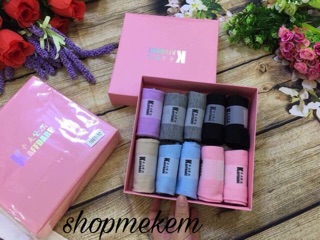 HỘP 10 đôi tất kháng khuẩn nữ