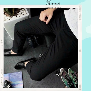 Quần kaki nam basic trơn chất kaki dày dặn, Co Giãn
