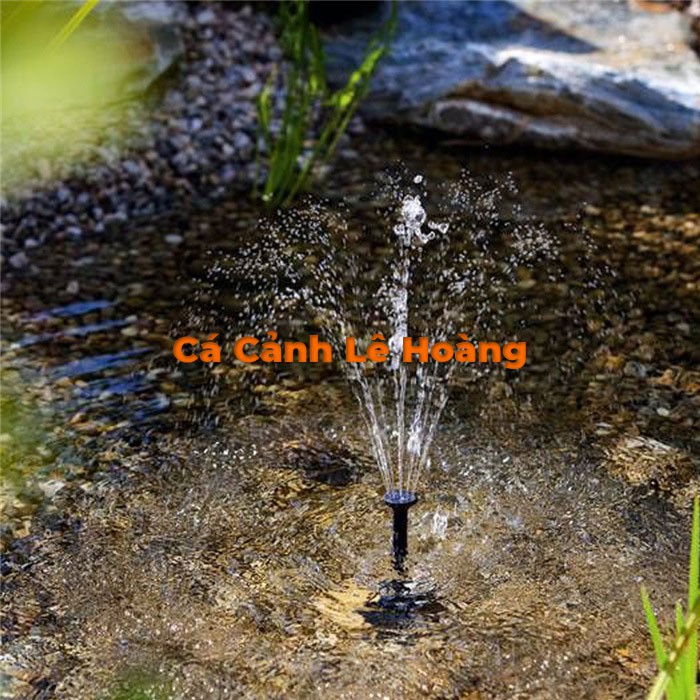 Vòi phun nước hòn non bộ tiểu cảnh hồ cá koi sân vườn 1 tầng 2 tầng dạng sen nấm dù