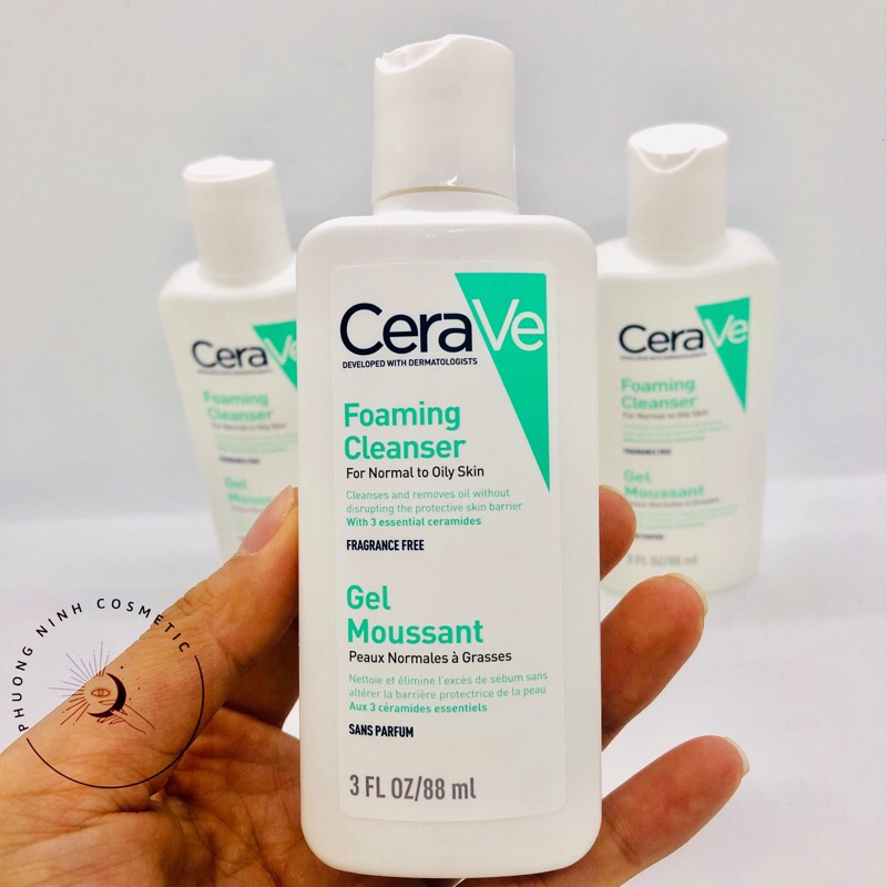 Sữa rửa mặt CeraVe Foaming Facial Cleanser 88ml Shopee Việt Nam