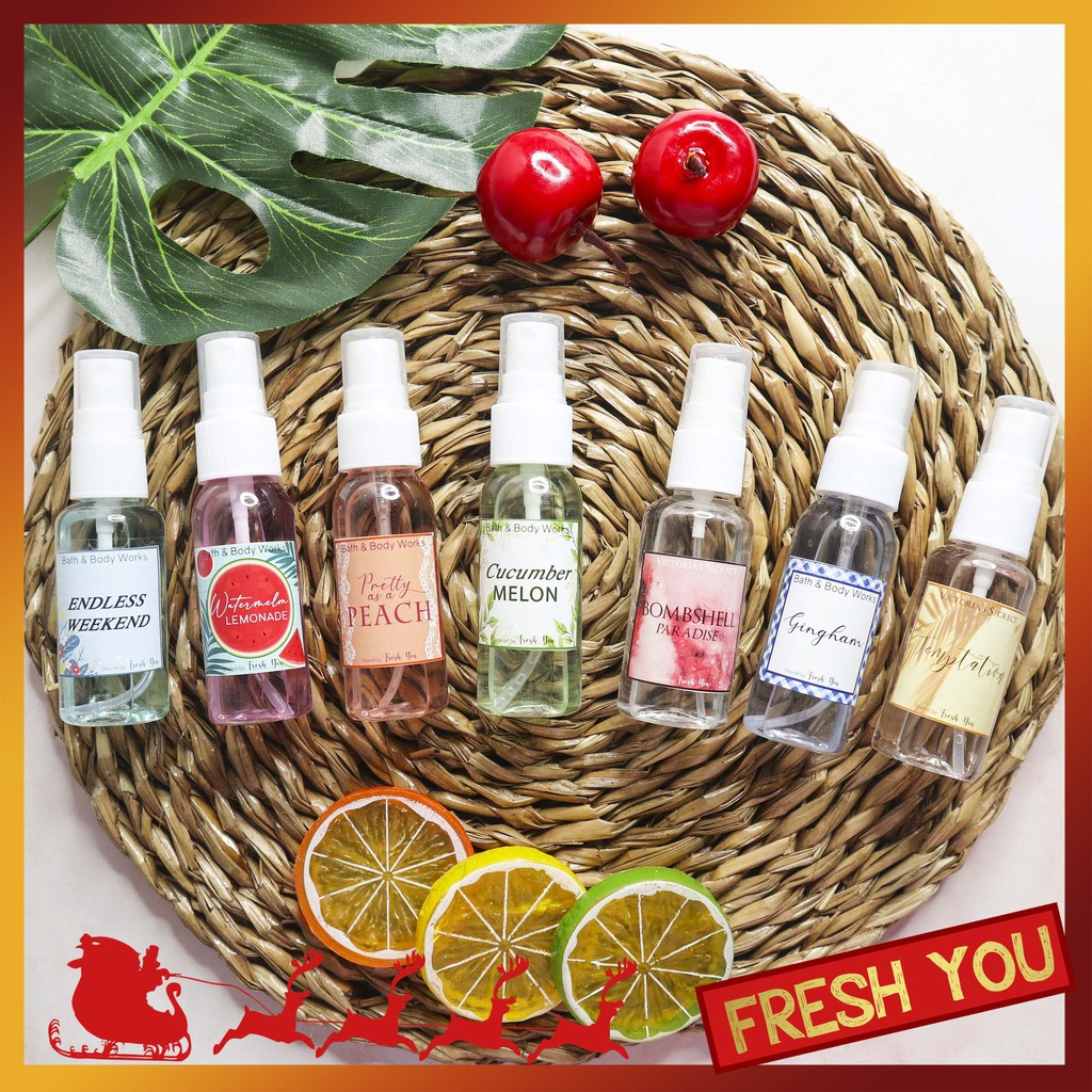[Bath&Body Works - Trái Cây 1] Xịt Thơm toàn thân 30ml | BigBuy360 - bigbuy360.vn