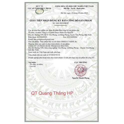 OMEGA 3 KIDS  - GIÚP BÉ PHÁT TRIỂN TRÍ NÃO, BỔ MẮT