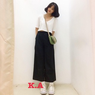 QUẦN ỐNG RỘNG DÁNG DÀI_KA3032(KÈM ẢNH THẬT)