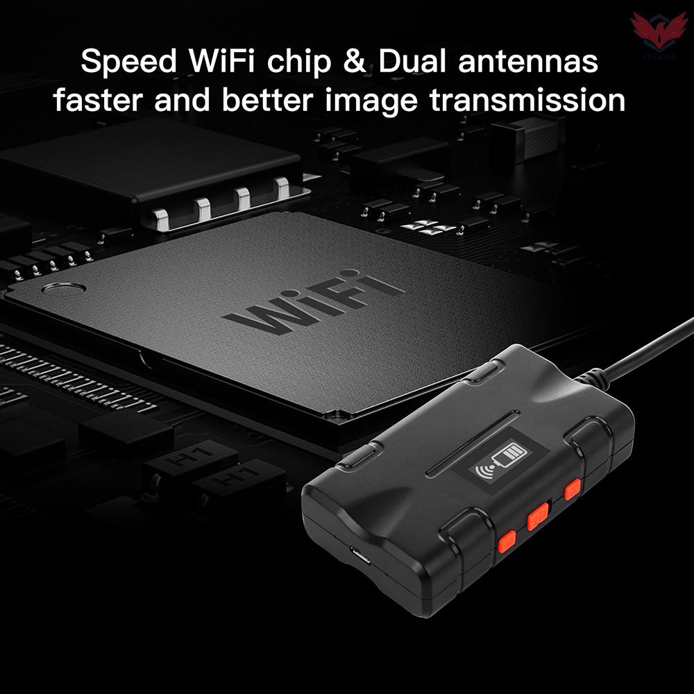 Camera Nội Soi Công Nghiệp Wifi 1080p 8mm Kèm 8 Phụ Kiện