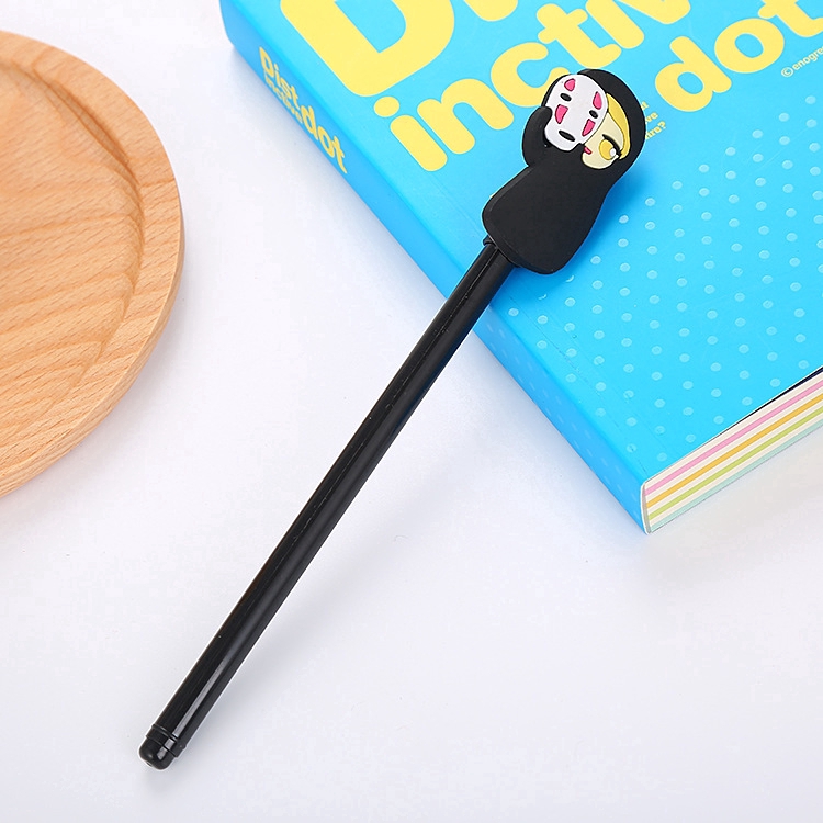 Nhân vật Anime Sáng tạo Anime Gel Bút 0,5mm Mực đen Sinh viên Văn phòng phẩm Đồ dùng văn phòng