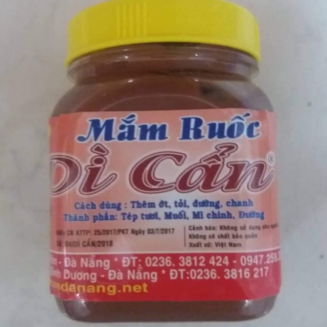 Mắm ruốc Dì Cẩn - Đặc sản Đà Nẵng