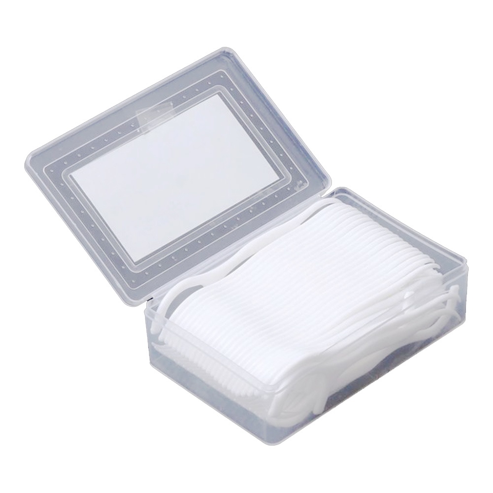 [Hàng mới về] Hộp 50 Chỉ Nha Khoa Chăm Sóc Răng Miệng