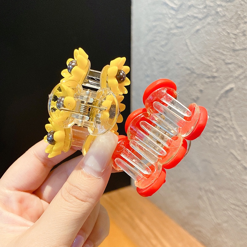 Kẹp Tóc Hình Hoa Cúc Hoạt Hình Phong Cách Hàn Quốc Xinh Xắn Cho Bé Gái