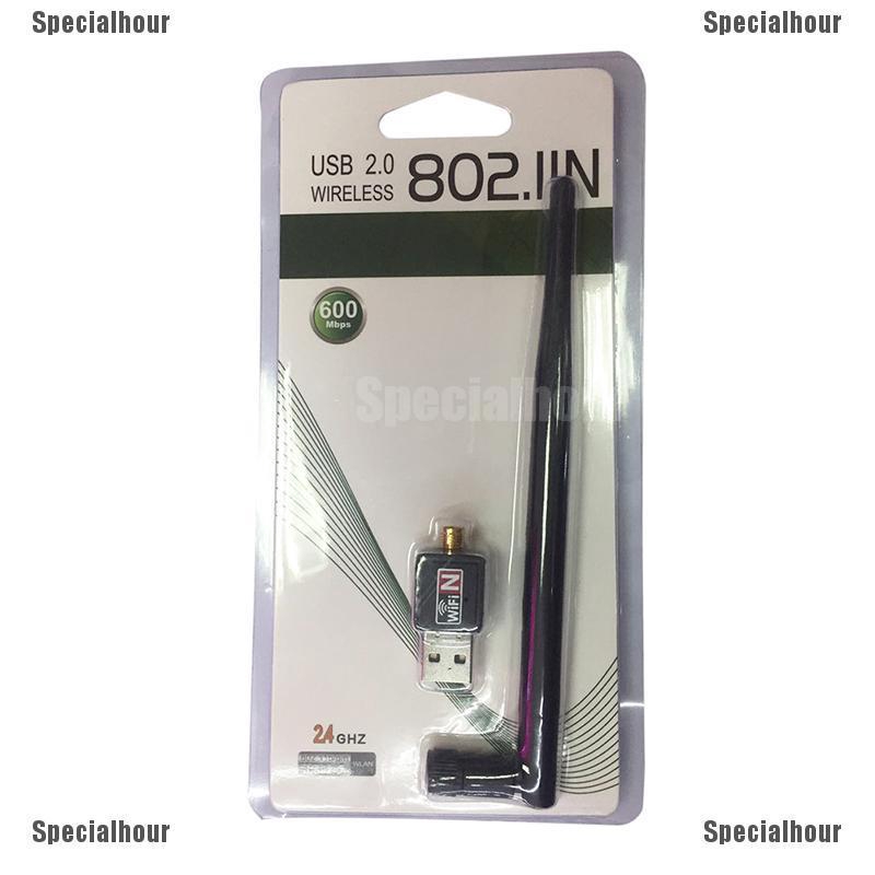 Thiết bị phát wifi không dây USB 2.0 tốc độ 600M có ăng ten | BigBuy360 - bigbuy360.vn