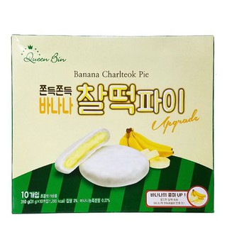 Bánh Banana Charlteok pie Queen Bin 310g