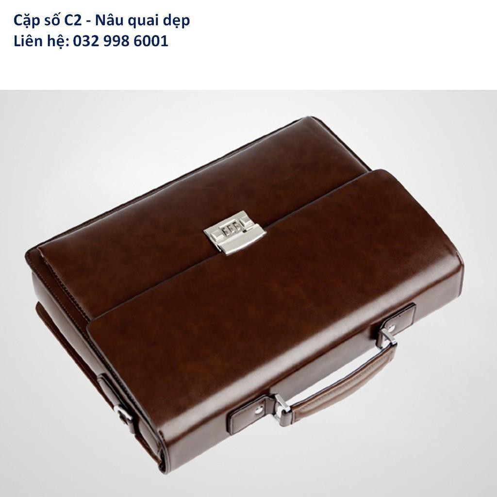 Cặp khóa số CK03 nâu đốm C2