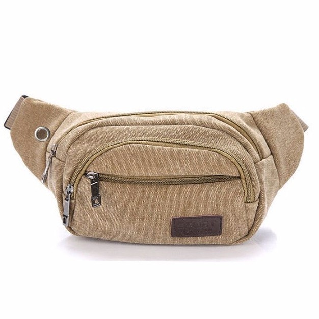 Túi Đeo Bụng, Túi Đeo Hông Đeo Chéo 3 Ngăn Wanfuniao Chất Liệu Vải Dày Bền Chống Trầy Xước Có Nhiều Ngăn Đựng | BigBuy360 - bigbuy360.vn