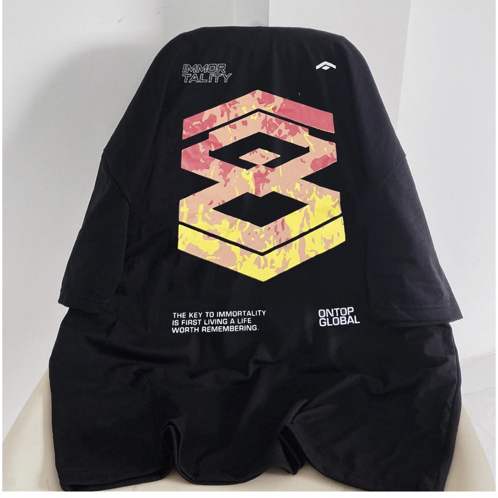 Áo Thun IMMOR-TALITY - Áo thun tay lỡ form rộng Unisex 38-65kg Nam Nữ  [VIDEO+ẢNH THẬT]