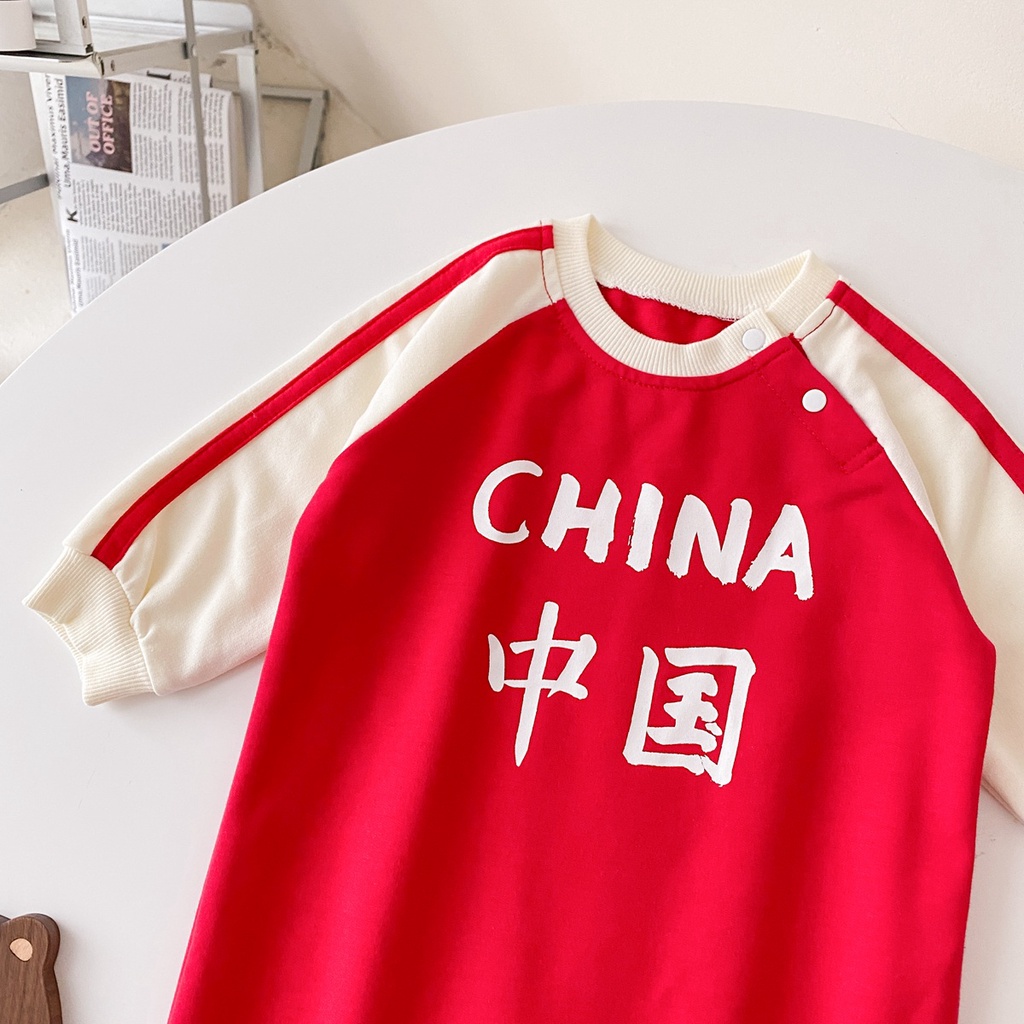 Sanlutoz Áo Liền Quần Tay Dài Cho Bé Mới Sinh