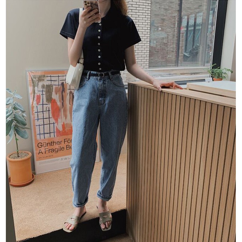 Áo Thun Cổ Bẻ Ngắn Tay Thời Trang Sành Điệu 43973