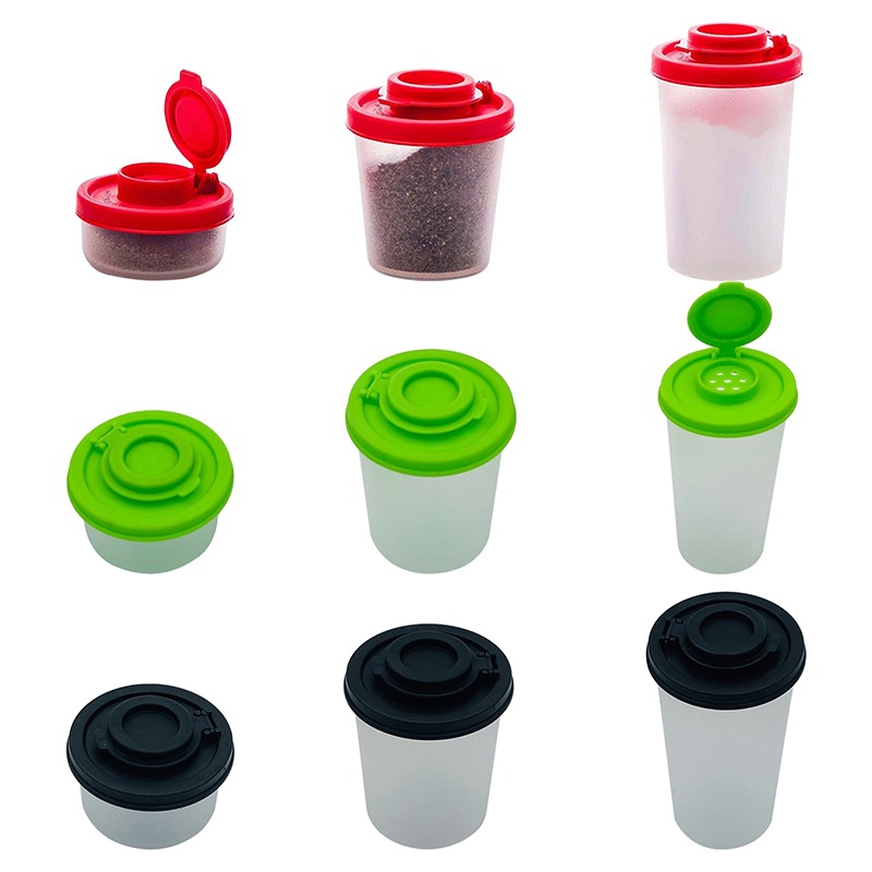 Lọ Đựng Gia Vị Mini Trong Suốt Chống Ẩm Có Nắp Đậy Tiện Dụng