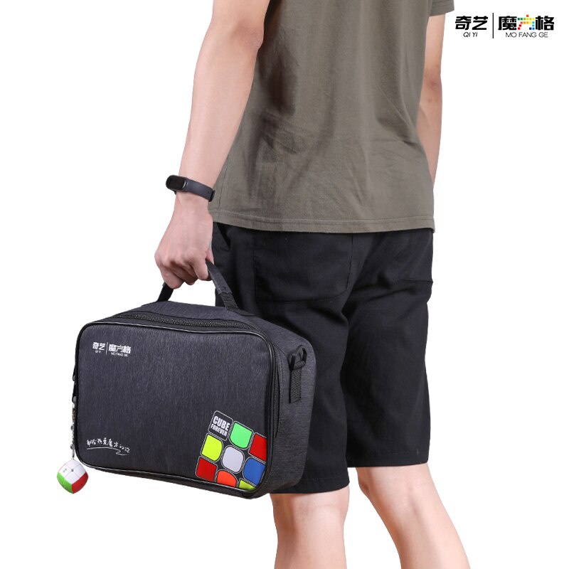 Cặp Đựng Rubik QiYi M-Bag V2. Túi Đeo Chuyên Dụng Đựng Rubic Và Phụ Kiện