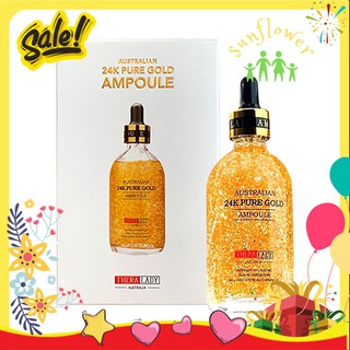 Serum Australia 24k Pure Gold Ampoule 100ml, Serum Tinh Chất Vàng 24k Cao Cấp Thera Lady Úc