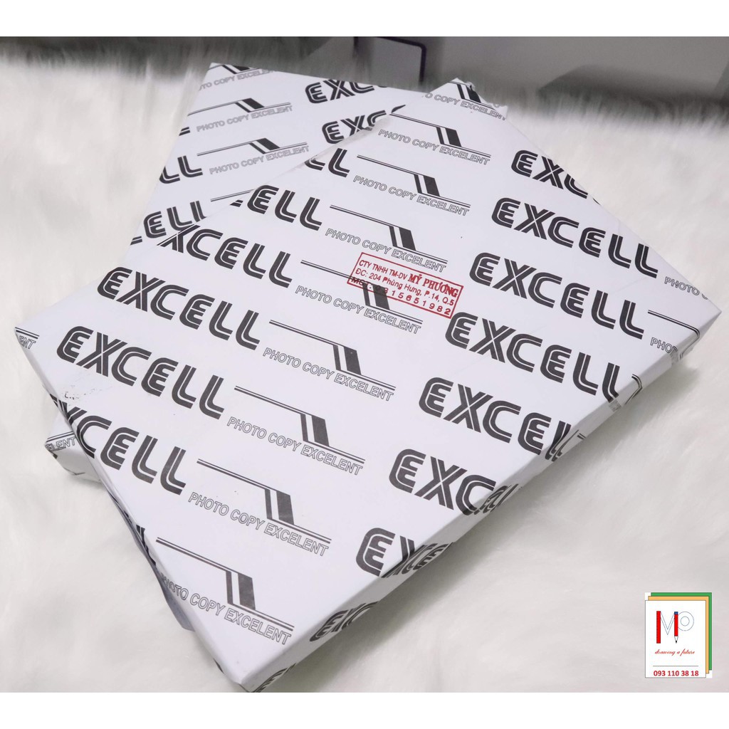 Giấy A4 Excel 80gsm ( 5 Ream/ thùng)