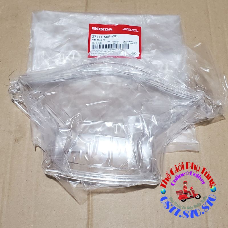 Mica mặt kính đồng hồ SH 2020-2022/ SH 125-150 - 37111-K0R-V01