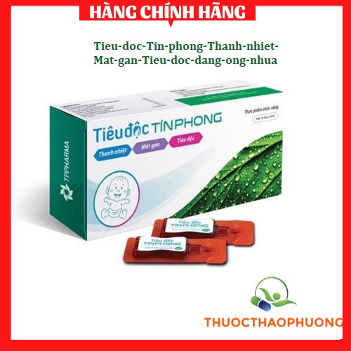 Tiêu độc Tín phong mát gan thanh nhiệt giải độc giảm mề đay mẩn ngứa rôm sảy mụn nhọt tăng cường chức năng giải độc gann