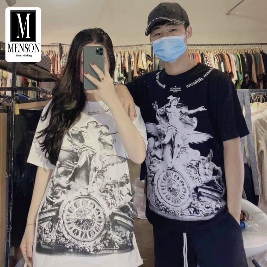 Áo phông T-Shirt unisex in hình 3D  cute - Áo thun hàng hiệu cao cấp chất mát mùa hè MENSON M2002 | BigBuy360 - bigbuy360.vn